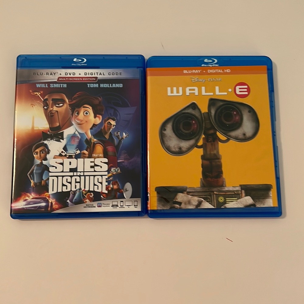 😺. SPIES IN DISGUISE AND WALL-E MOVIES